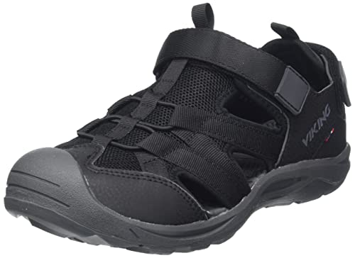 Viking Adventure M+W Gummilaufsohle, Black/Charcoal, 43 von Viking