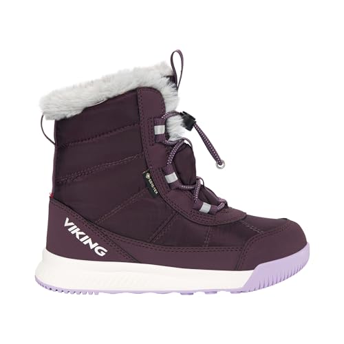 Viking Aery Warm GTX SL Snow Boot, Grape/Lilac, 38 EU Viking Aery Warm GTX SL Snow Boot, Grape/Lilac, 38 EU von Viking