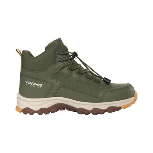 Viking Akkarvik Mid Fleece WP SL Walking Shoe, Green, 37 EU von Viking