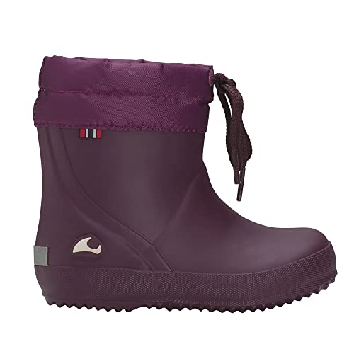 Viking Alv Indie Warm Gummistiefel, Aubergine, 28 EU von Viking