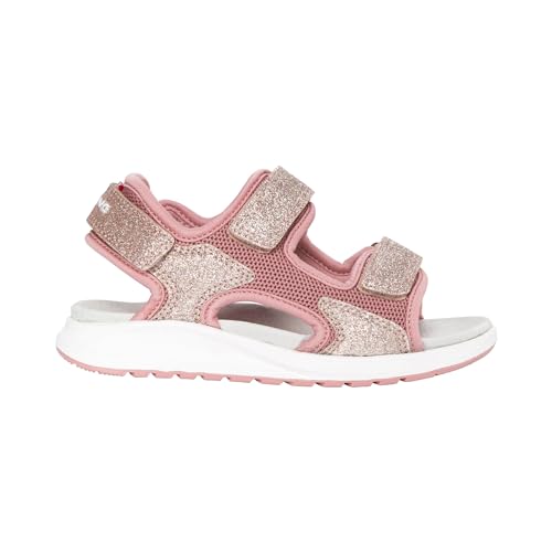 Viking Unisex Kinder Anchor Glitter Sandals 3V, Light Pink, 29 von Viking