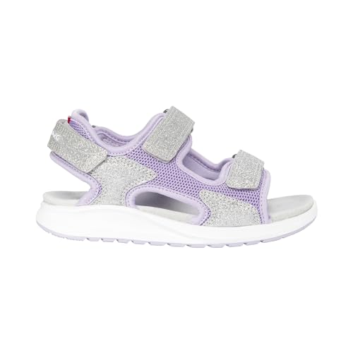 Viking Unisex Kinder Anchor Glitter Sandals 3V, Lilac, 26 von Viking