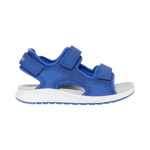 Viking Unisex Kinder Anchor Sandals 3V, Blue, 23 von Viking