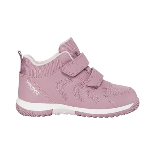 Viking Brisk Mid WP 2V Walking Shoe, Dusty Pink, 32 EU Viking Brisk Mid WP 2V Walking Shoe, Dusty Pink, 32 EU von Viking