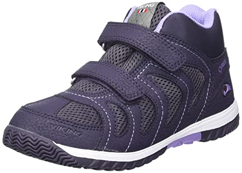 Viking Cascade Mid III GTX Sport Shoes, Mid Grey/Violet, 31 von Viking