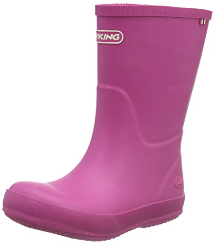 Viking Classic Indie, Unisex-Kinder Gummistiefel, Pink (Fuchsia), 24 EU (7 UK) von Viking