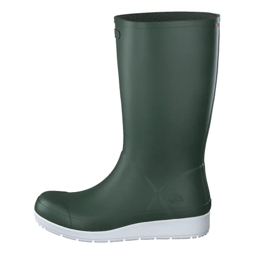 Viking Damen Frid Gummistiefel, Olive/White,37 EU von Viking