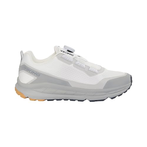 Viking Damen Motion Low BOA M Walking Shoe, White/Mustard, 41 EU Viking Damen Motion Low BOA M Walking Shoe, White/Mustard, 41 EU von Viking