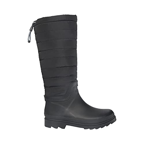 Viking Damen Puffer Warm Rain Boot, Black, 38 EU von Viking