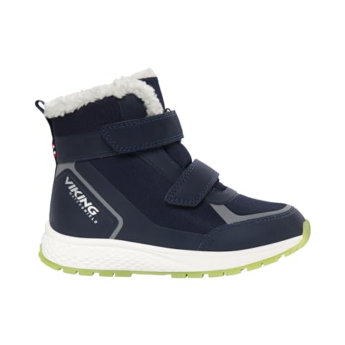 Viking Jungen Unisex Kinder Equip Glow Warm WP 2V Equestrian Boot, Navy, 27 EU Viking Jungen Unisex Kinder Equip Glow Warm WP 2V Equestrian Boot, Navy, 27 EU von Viking