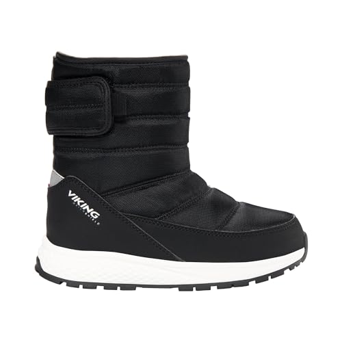 Viking Equip Warm WP 1V Pull on Snow Boot, Black, 28 EU von Viking