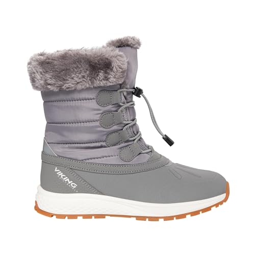 Viking Equip Warm WP Zip Snow Boot, Grey, 30 EU von Viking