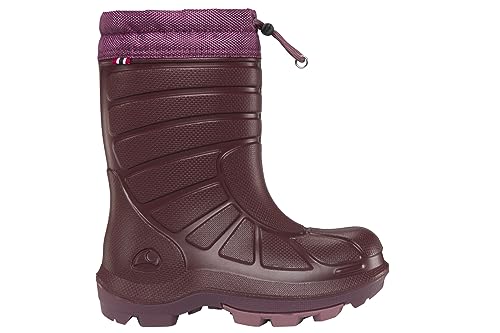 Viking Extreme Warm Snow Boot, Grape/Antique Rose, 26 EU Schmal von Viking