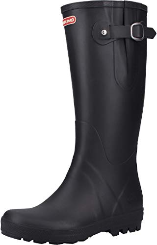 Viking Damen Foxy Gummistiefel, Schwarz, 42 EU von Viking