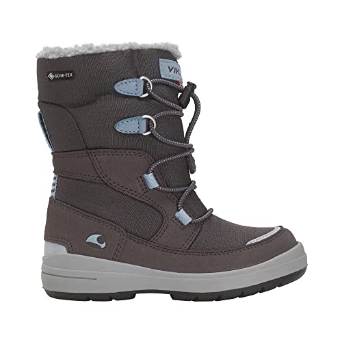 Viking Haslum High GTX Warm Sport Shoes, Dark Grey/Iceblue, 30 von Viking