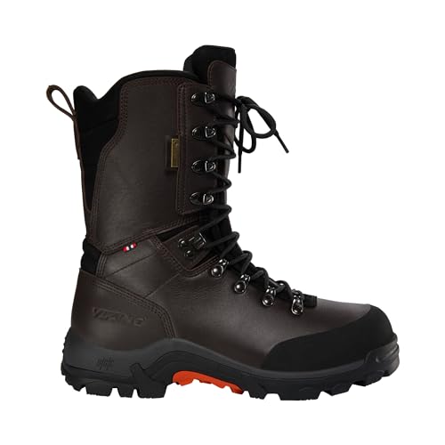 Viking Herren Hunter GTX Jagdstiefel, Braun Dark Brown, 45 EU von Viking