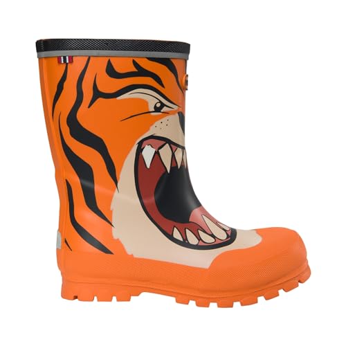 Viking Unisex Kinder Jolly Print Rain Boot, Orange Multi, 27 EU Weit Viking Unisex Kinder Jolly Print Rain Boot, Orange Multi, 27 EU Weit von Viking