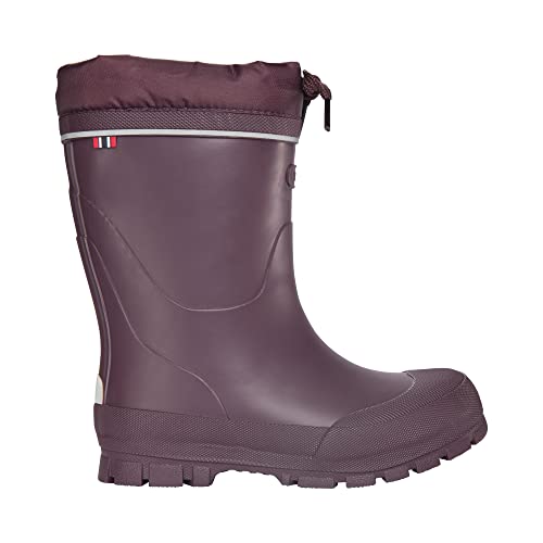 Viking Unisex Jolly Warm Rain Boot, Grape, 35 EU von Viking