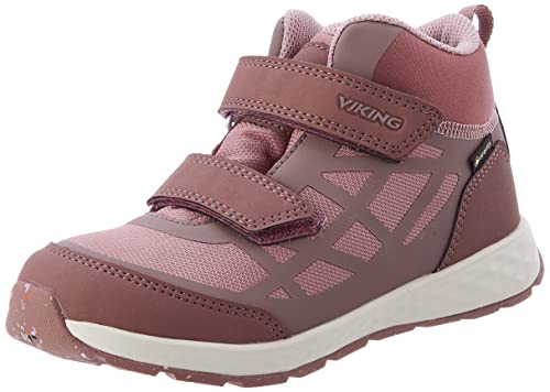 Viking Jungen Unisex Kinder Veme Reflex Mid GTX 2V Walking Shoe, Antiquerose, 23 EU von Viking