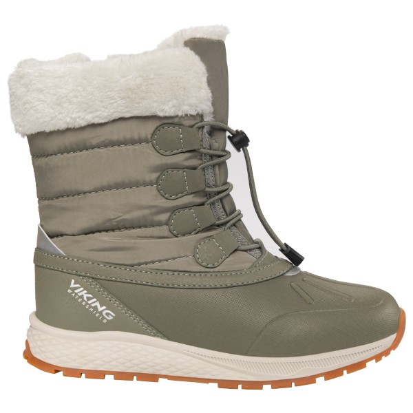Viking - Kid's Equip Warm WP Zip - Winterschuhe Gr 39 beige von Viking
