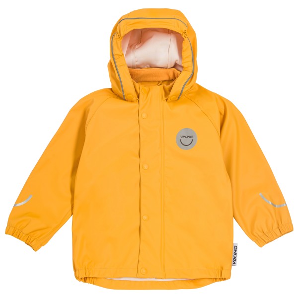 Viking - Kid's Jolly Recycled Rain Jacket - Regenjacke Gr 110 orange von Viking