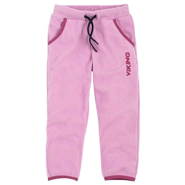 Viking - Kid's Play Recycled Fleece Pant - Fleecehose Gr 104 rosa von Viking