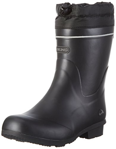 Viking Kunto Mid Winter, Unisex-Erwachsene Kurzschaft Gummistiefel, Schwarz (Black 2), 44 EU von Viking