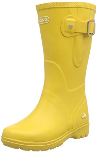 Viking MIRA JR, Mädchen Gummistiefel, Gelb (Yellow), 35 EU (2.5 UK) von Viking