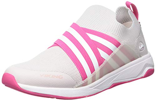 Viking Mädchen Elgsnes Walking-Schuh, Light Lilac/Magenta,40 EU von Viking