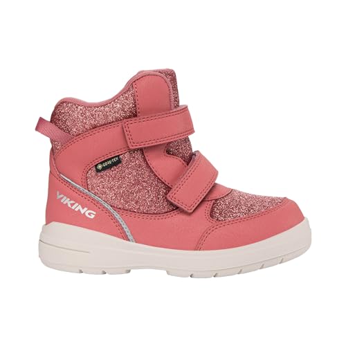 Viking Mädchen Fun Glitter Warm Gtx 2v Snow Boot, Pink, 27 EU von Viking