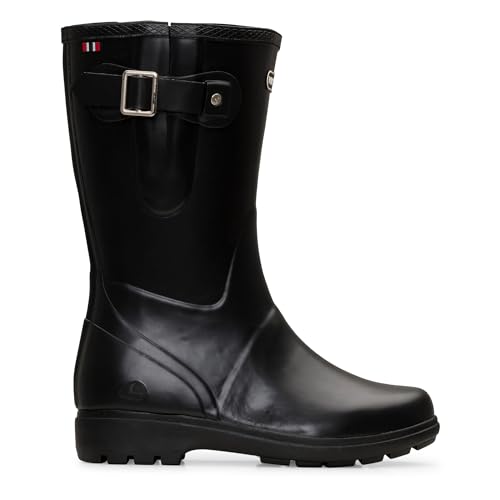 Viking Mädchen Mira Jr. Gummistiefel, Schwarz, 31 EU von Viking