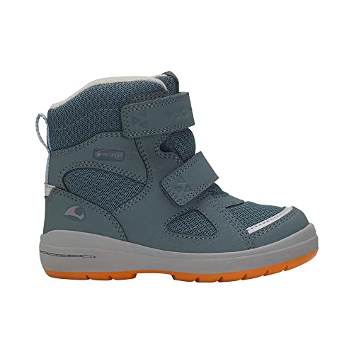 Viking Kids Spro High Gtx Warm Grün - Gore-Tex Warmer leichter Gore-Tex Kinder Stiefel, Größe EU 31 - Farbe Pewter - von Viking