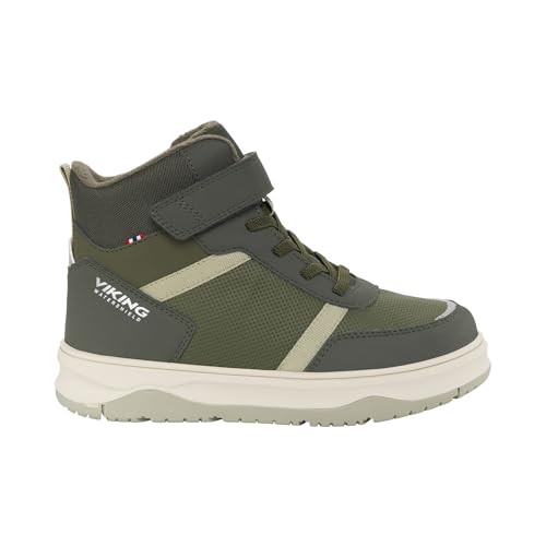Viking Unisex Squad Warm WP 1V Equestrian Boot, Olive, 40 EU von Viking