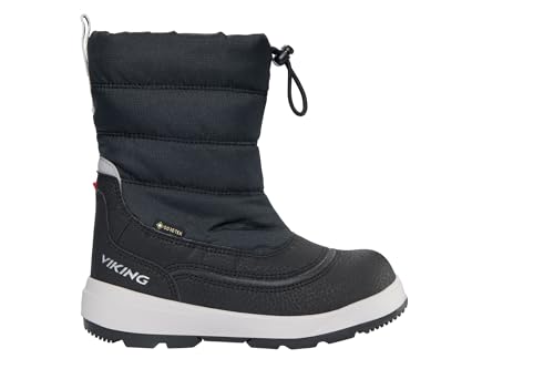 Viking Toasty Pull-on Warm GTX Snow Boot, Black, 29 EU Weit von Viking