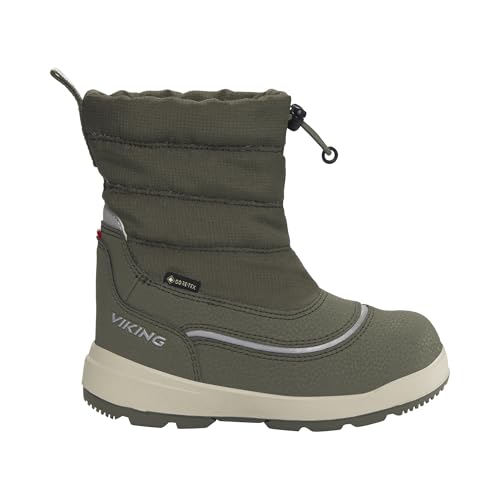 Viking Toasty Pull-on Warm GTX Equestrian Boot, Olive, 30 EU von Viking