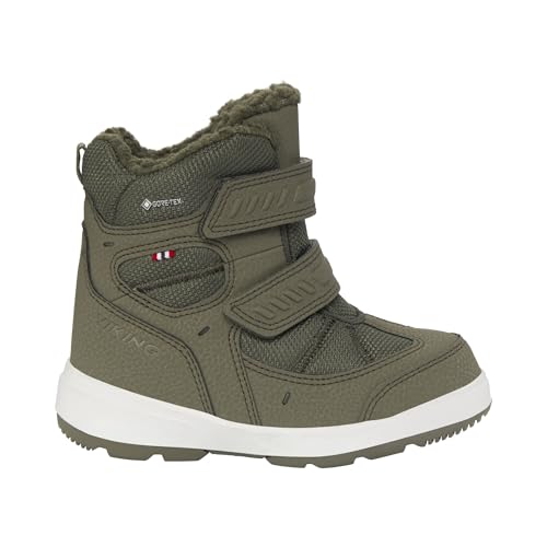 Viking Jungen Unisex Kinder Toasty Warm GTX 2V Equestrian Boot, Olive, 22 EU von Viking