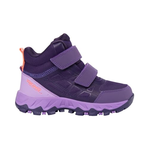 Viking Track Mid WP 2V Walking Shoe, Aubergine/Lilac, 36 EU Viking Track Mid WP 2V Walking Shoe, Aubergine/Lilac, 36 EU von Viking