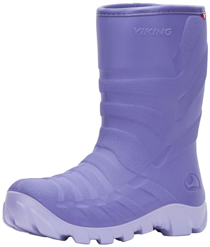 Viking Ultra Warm Snow Boot, Violet/Lavender, 24 EU von Viking