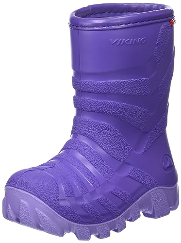 Viking Ultra Warm Snow Boot, Violet/Lavender, 34 EU von Viking