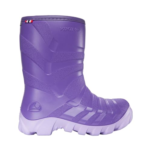 Viking Unisex Kinder Ultra Warm Snow Boot, Violet Lavender, 35 EU von Viking