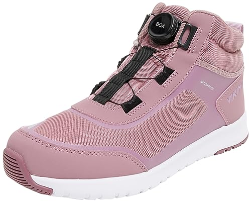 Viking Unisex Aerial Mid WP BOA Walking Shoe, Antiquerose/Dusty Pink, 39 EU von Viking