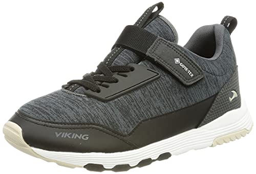 Viking Unisex Baby Arendal GTX Sneaker, Black Charcoal, 23 EU von Viking