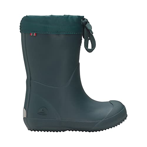 Viking Unisex Baby In?d?i?e? Th?e?r?m?o? Wo?o?l? Rain Boot, Petrol, 20 EU von Viking