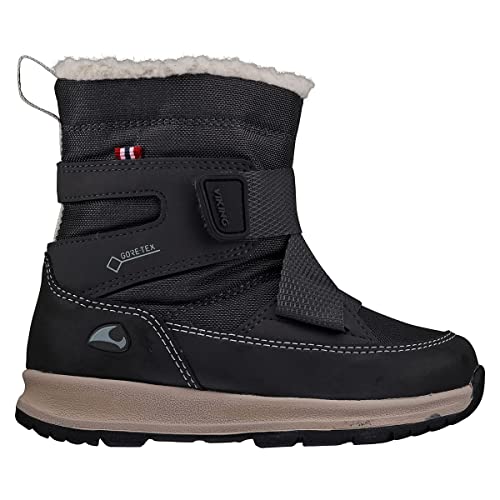 viking Unisex Baby Verglas R Gtx Schneestiefel, Charcoal Black, 22 EU Schmal von Viking