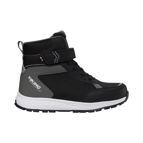 Viking Unisex Equip Warm Wp 1v Snow Boot, Black Grey, 39 EU von Viking