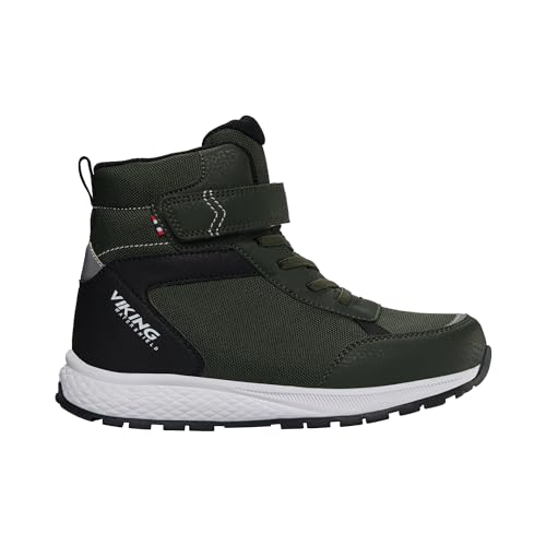 Viking Unisex Equip Warm Wp 1v Snow Boot, Pine Black, 35 EU von Viking