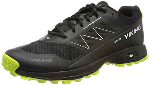 Viking Unisex-Erwachsene Anaconda Light INV FIT GTX Traillaufschuh, Black/Lime,38 EU von Viking