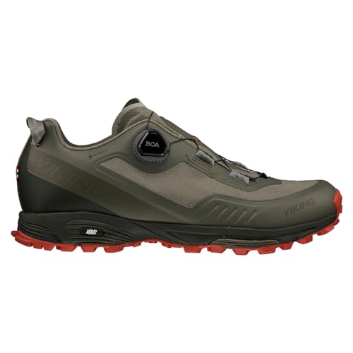 Viking Unisex-Erwachsene Anaconda Light V Boa GTX Walking-Schuh, Olive/Huntinggreen,41 EU von Viking