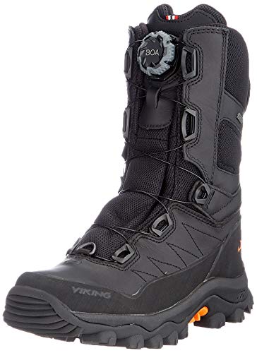 Viking Unisex-Erwachsene Villrein II Boa GTX Walking-Schuh, Black/Rust,42 EU von Viking