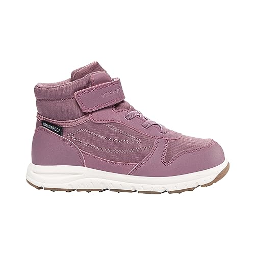 Viking Unisex Hovet Mid WP Walking Shoe, Dusty Pink, 35 EU Schmal von Viking